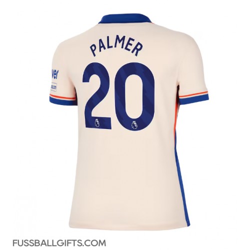 Chelsea Cole Palmer #20 Fußballbekleidung Auswärtstrikot Damen 2024-25 Kurzarm